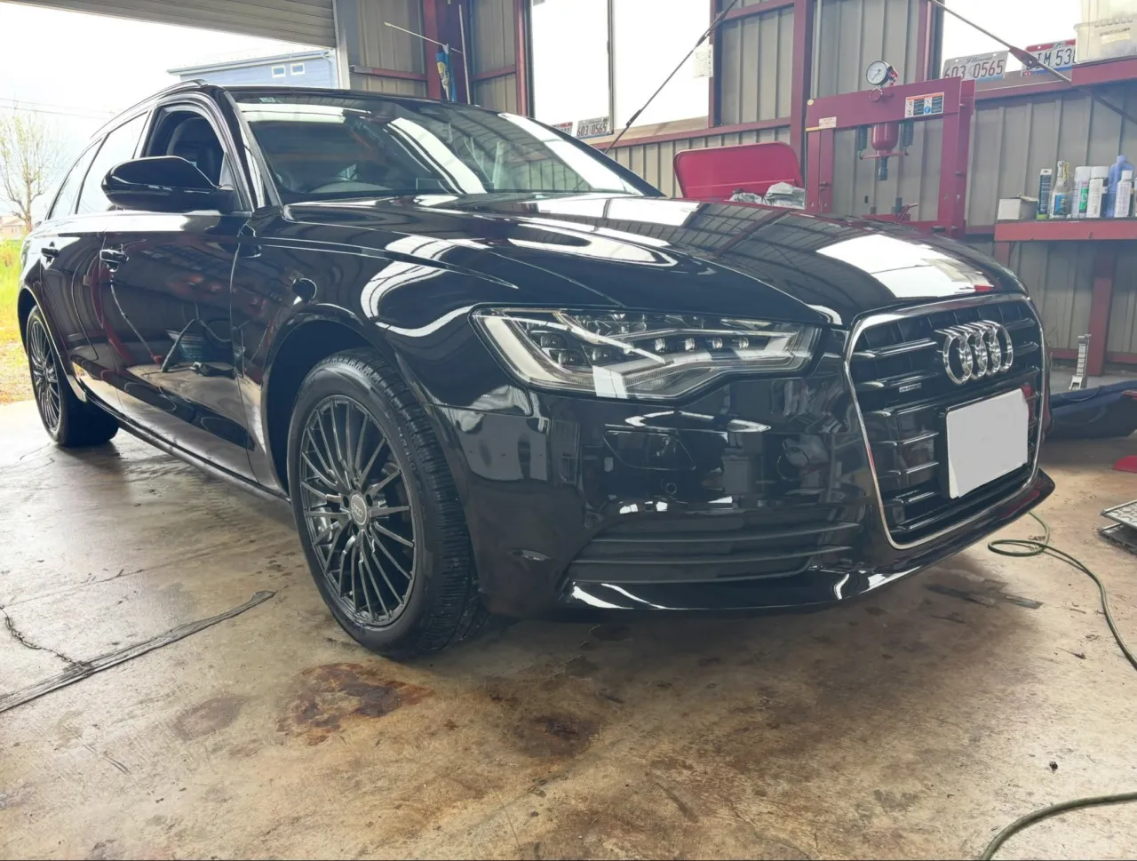 愛車のアウディA6、また元気に走り出します。